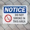 Signmission Do Not Smoke In This Area OSHA Notice Sign, Plastic, 14in W x 10in L, 2PK OS-2PACK-NS-P-1014-L-15482 - alternate 4